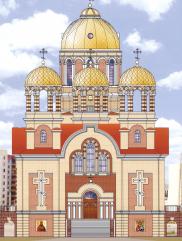   Храм в честь священномученика Уара, первого епископа Липецкого.  